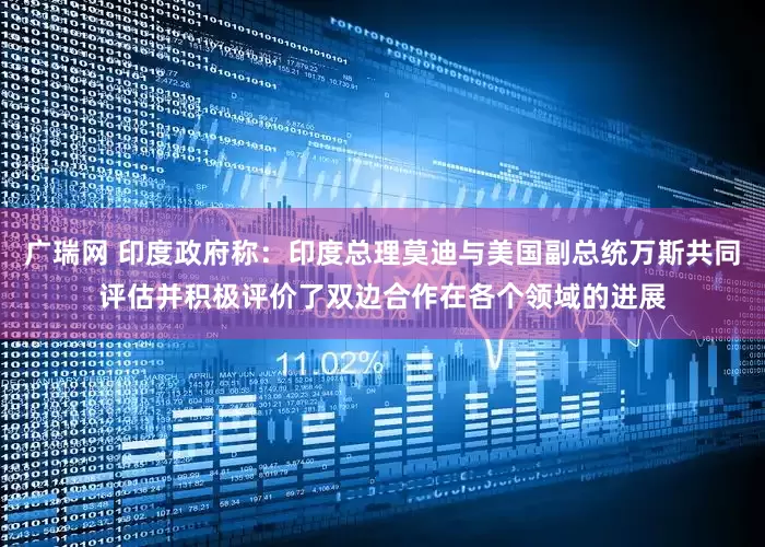广瑞网 印度政府称：印度总理莫迪与美国副总统万斯共同评估并积极评价了双边合作在各个领域的进展