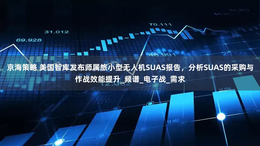 京海策略 美国智库发布师属旅小型无人机SUAS报告，分析SUAS的采购与作战效能提升_频谱_电子战_需求